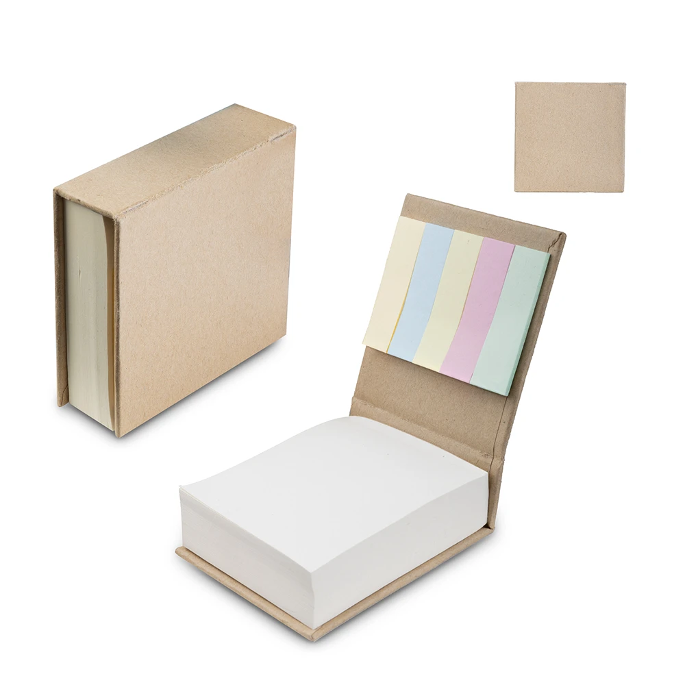 Bloco Mini Caderno Cubo em Kraft