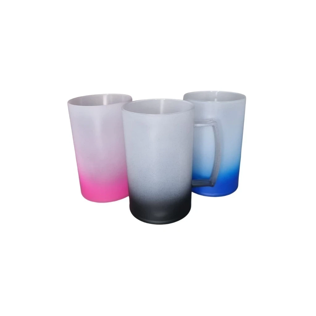 Caneca Chopp 300ml Jateado Degradê