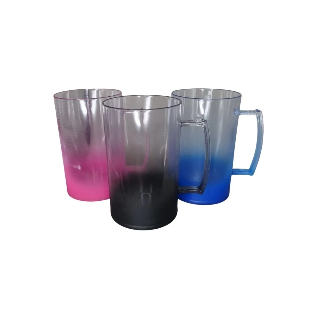 Caneca Chopp 300ml Cristal Degradê