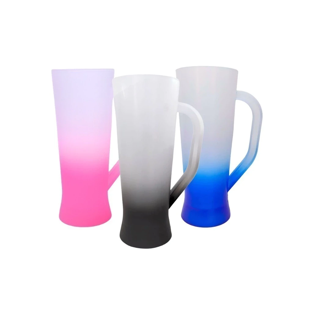 Caneca Long 430ml Jateado Degradê