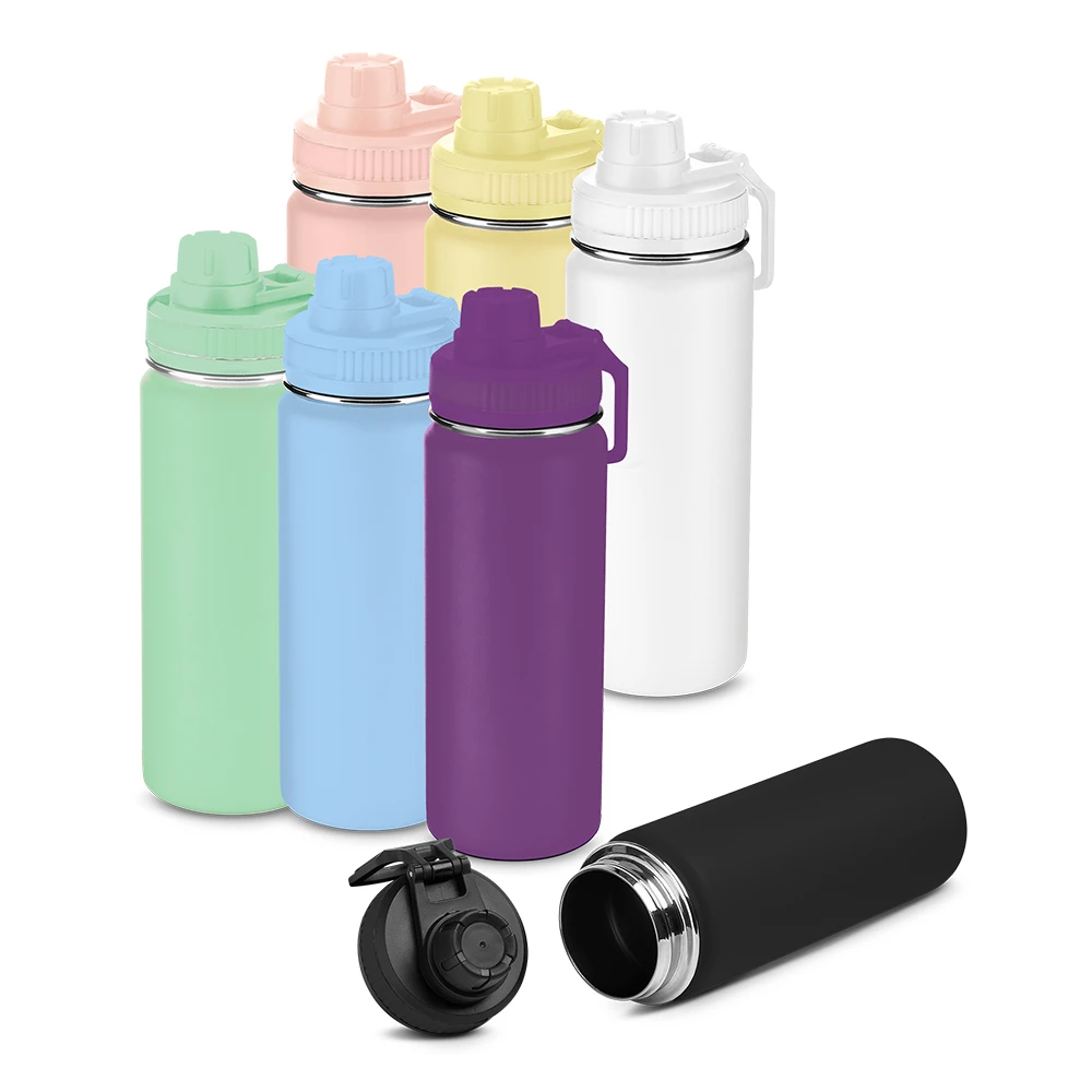 Garrafa em Aço Inox com Alça Mosquetão 780ml