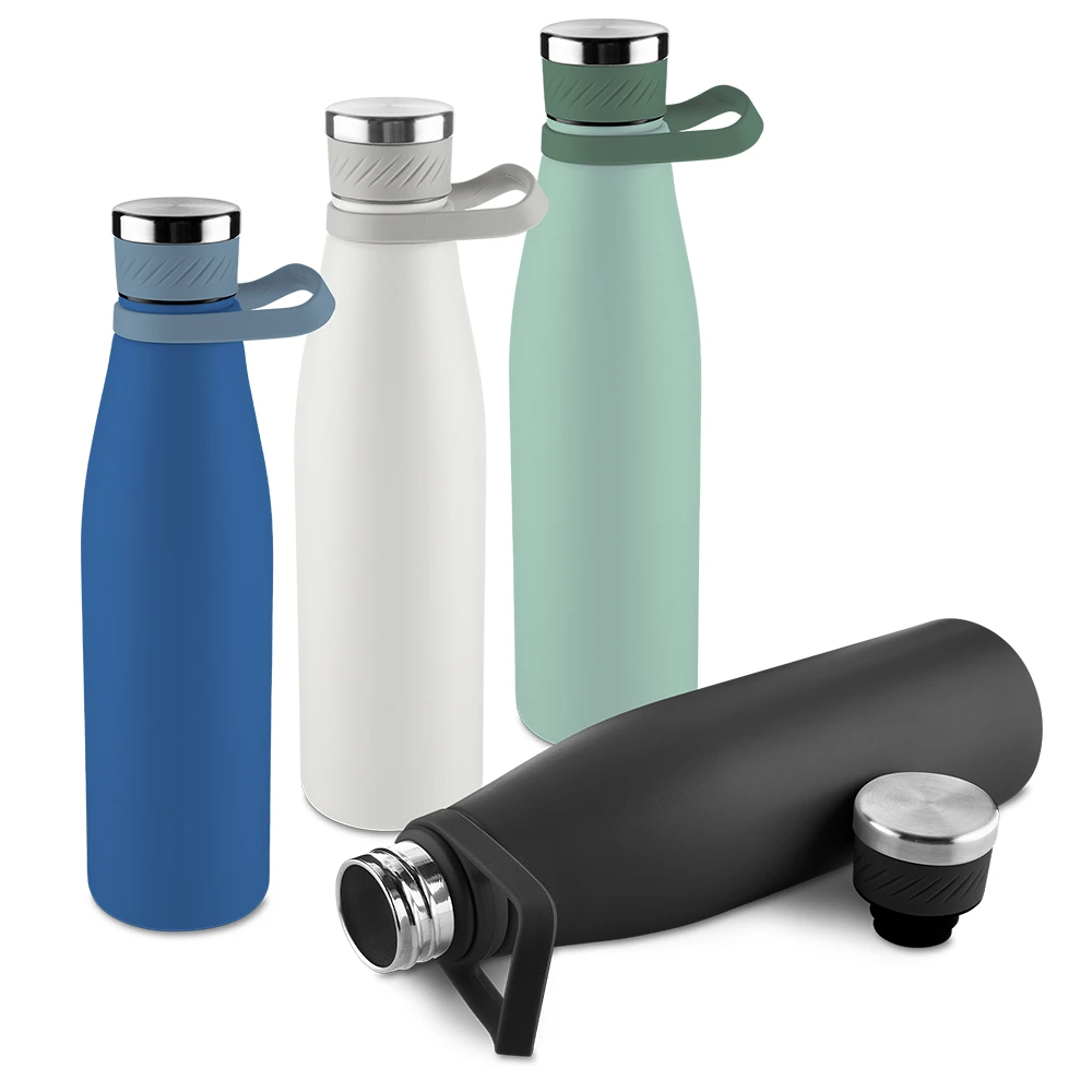 Garrafa Térmica com Alça de Silicone 750ml